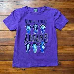 The Addams Family 2 See the Movie promo tee Medium